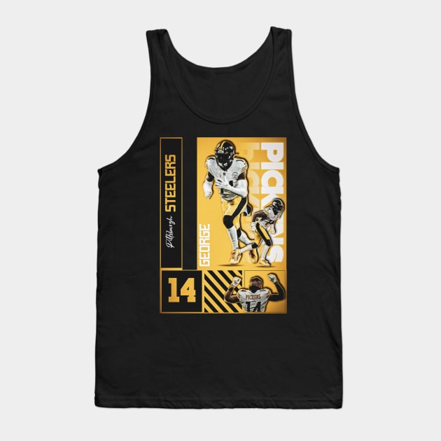 George Pickens 14 Tank Top by NFLapparel